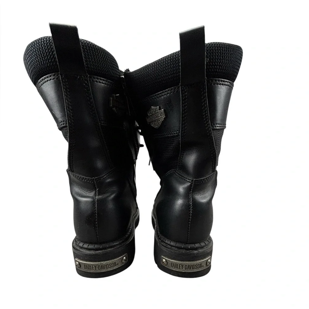 Harley Davidson Paraspinna Leather Boots- Size 10-‎ Excellent Condition!!!